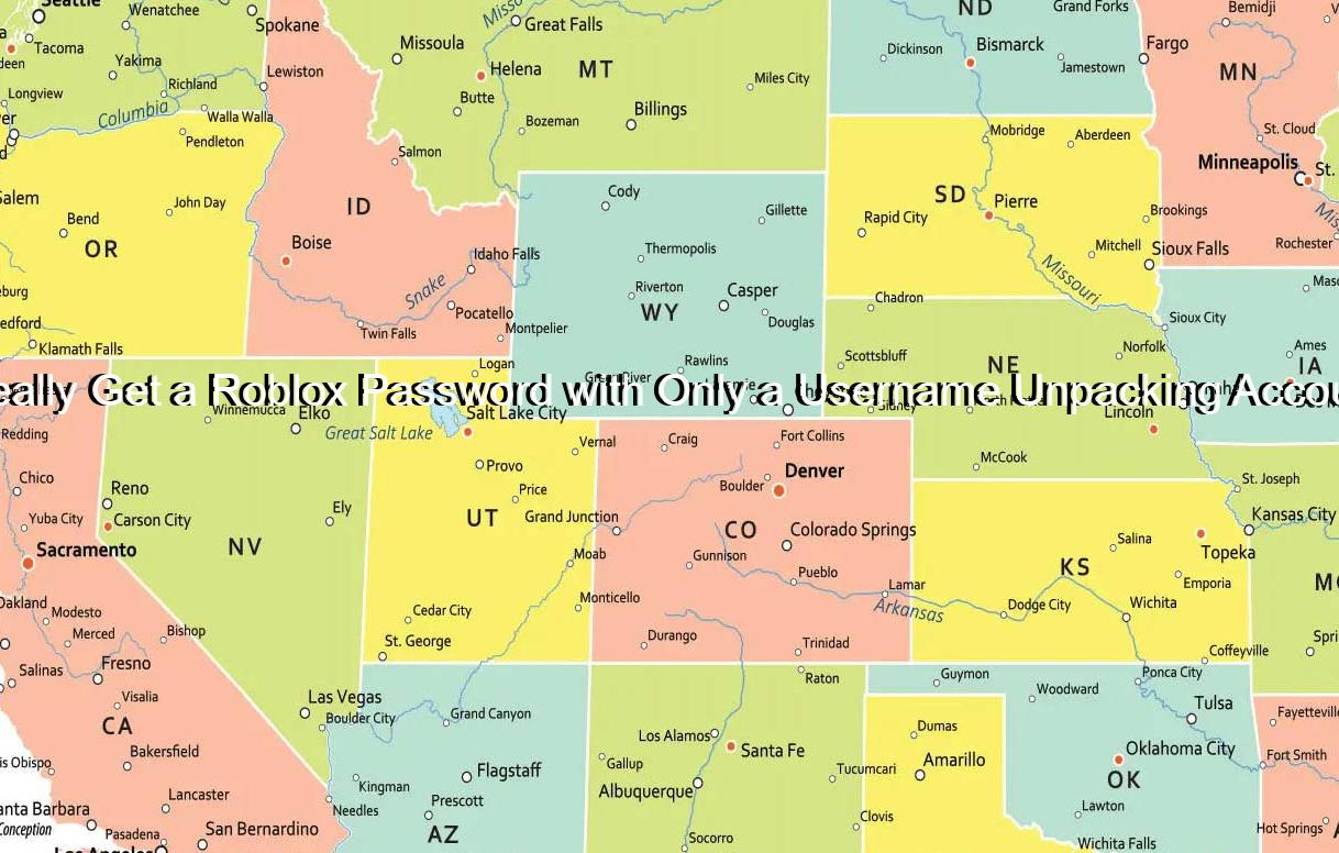 Can You Really Get a Roblox Password with Only a Username Unpacking Account Security